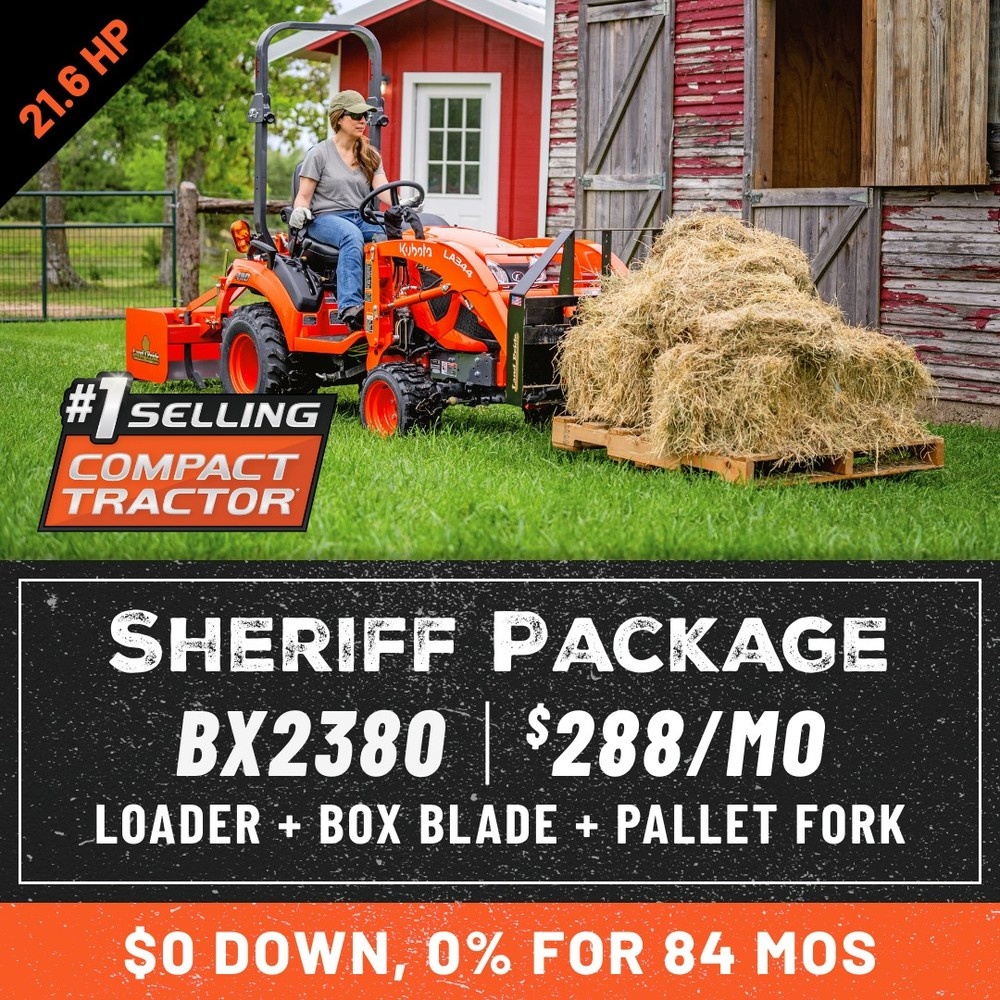 Sheriff Tractor Package