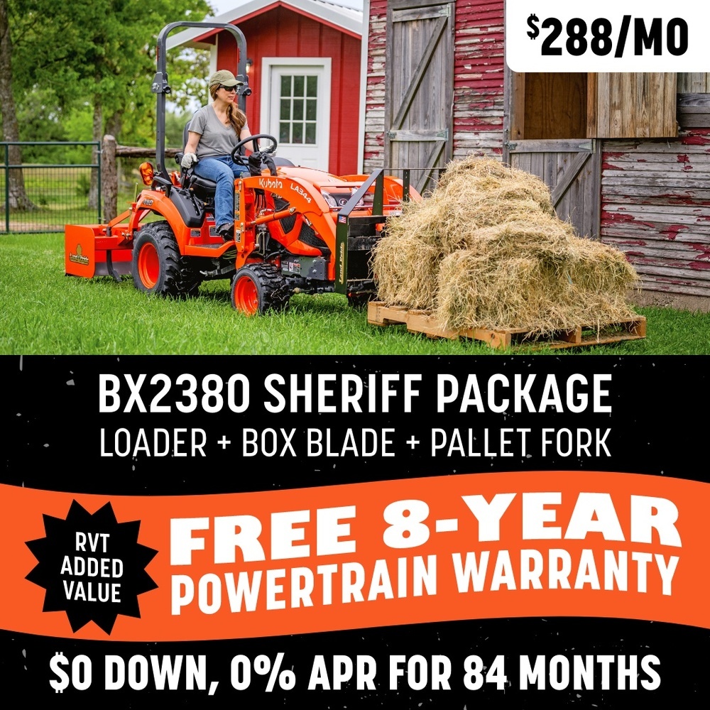 Sheriff Tractor Package